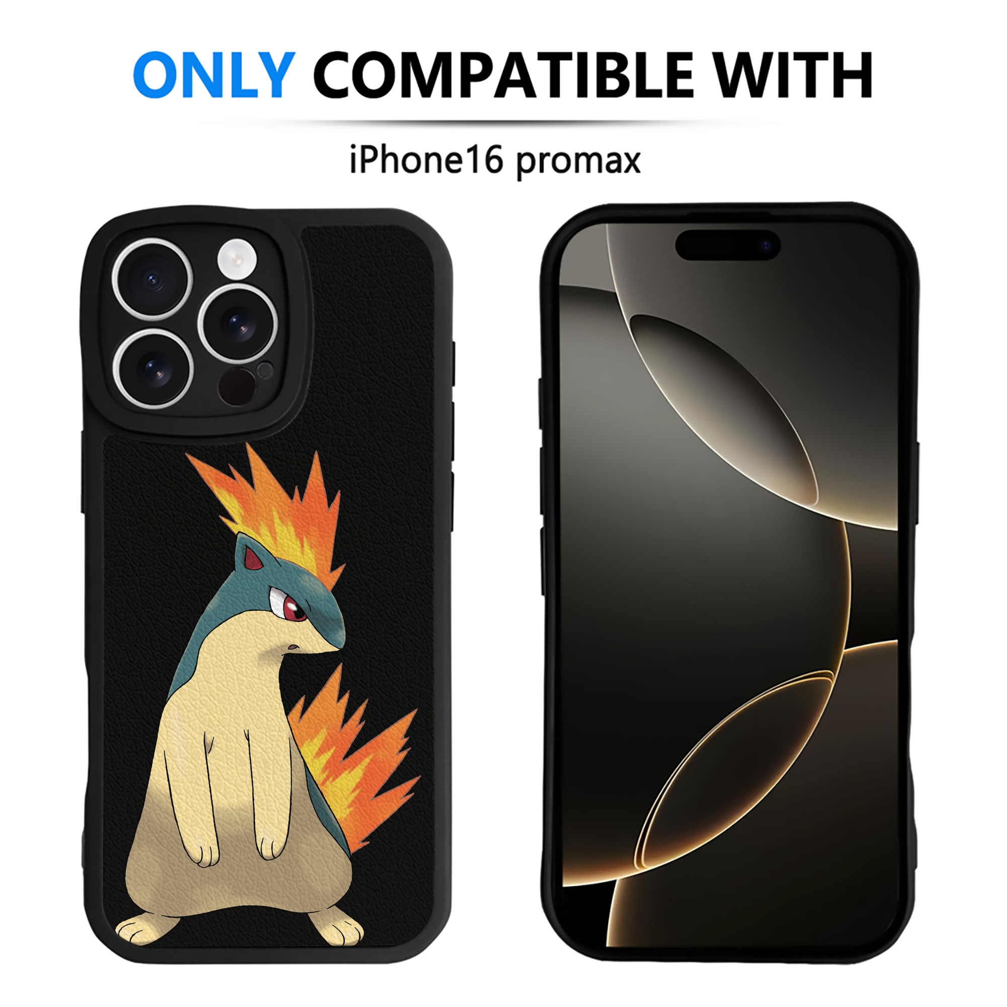 ポケットモンスター Pokémon 【iPhone 16シリーズ対応】シリコンスマホケース（レザー調） 材質：シリコン